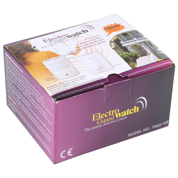 Wireless Doorbell With Electro Guard Ir Detection White Smart Doorbells