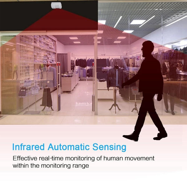 Wireless Doorbell With Electro Guard Ir Detection White Smart Doorbells