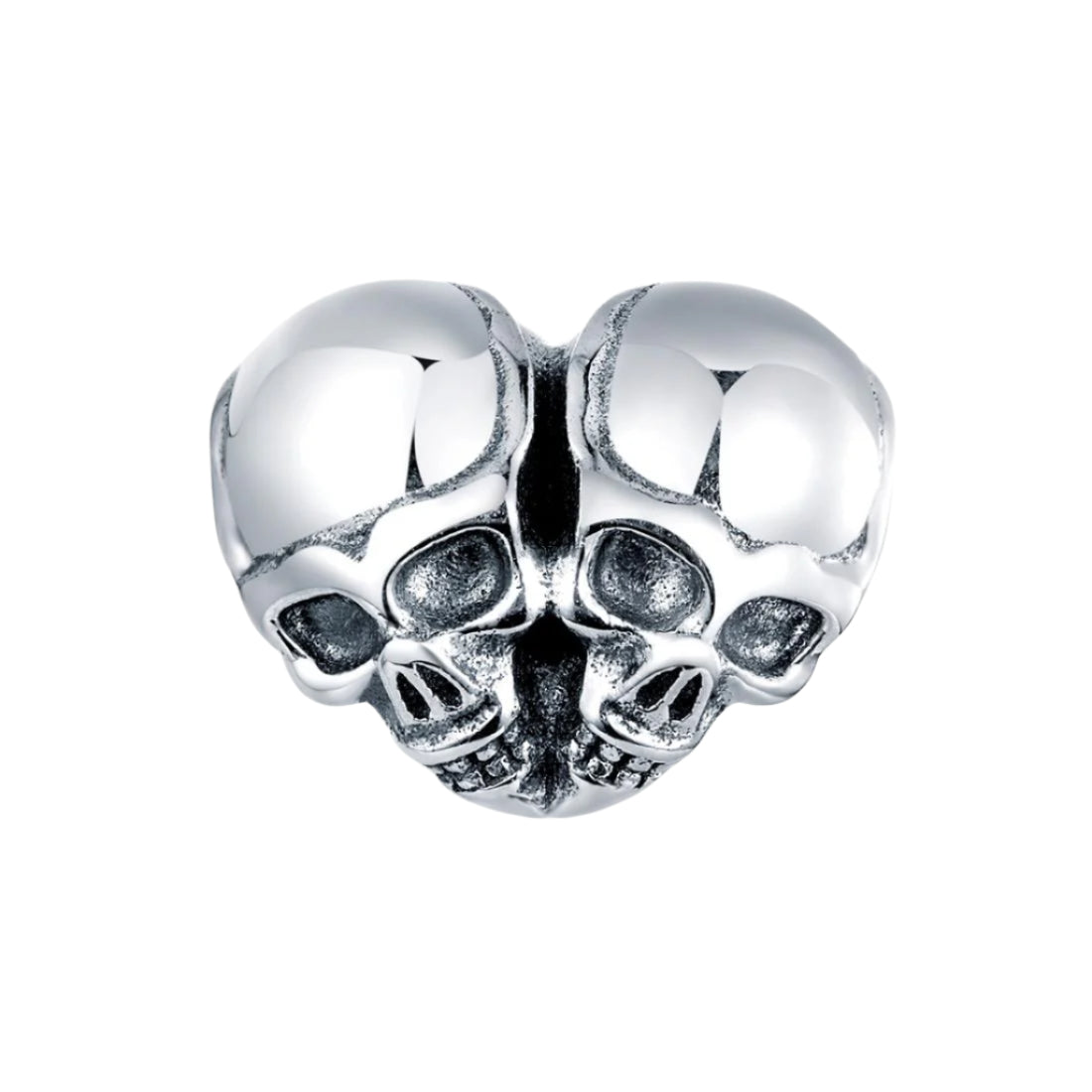 925 Sterling Silver Skull Beads For Diy Bracelets & Necklaces Charms & Pendants