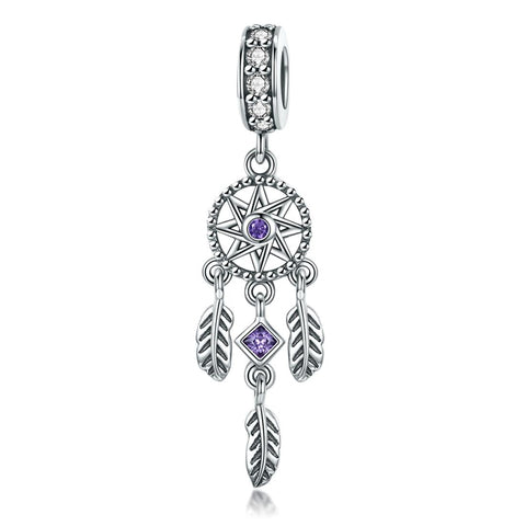 925 Sterling Silver Dream Catcher Bracelet Beads Charms & Pendants