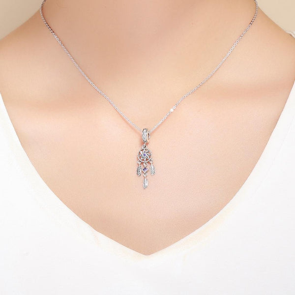 925 Sterling Silver Dream Catcher Bracelet Beads Charms & Pendants