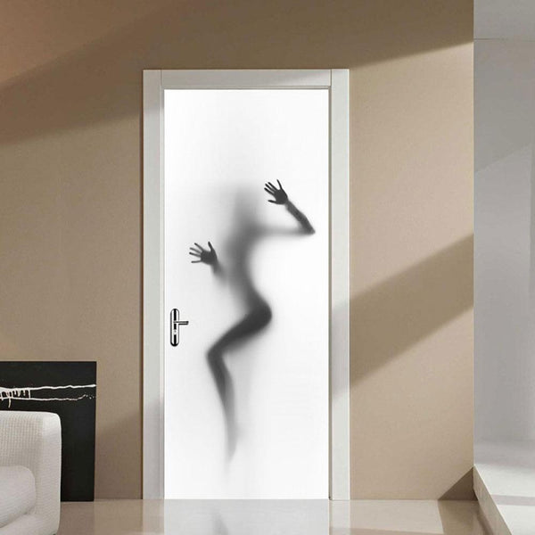2 Piece Diy 3D Door Sticker Set For Creative Home Decor Other Home Décor
