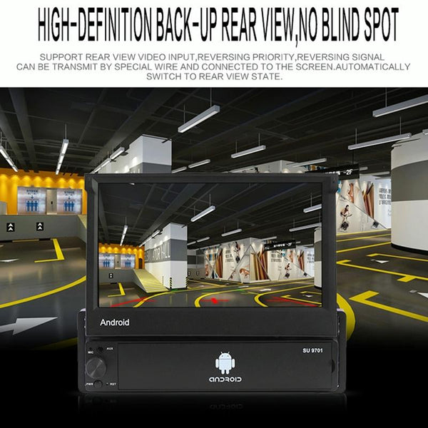 7 Inch Car Android Radio Receiver Fm / Bluetooth Tf Locator Technology Wifi 2Gb + 32Gb Other Car Audio