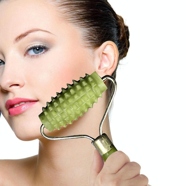 Jade Facial Massager Roller Portable For Face Massagers