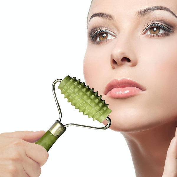 Jade Facial Massager Roller Portable For Face Massagers