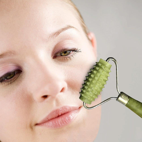 Jade Facial Massager Roller Portable For Face Massagers