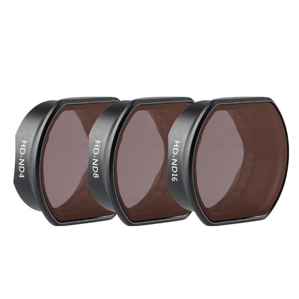 3 Piece Drone Lens Filter Set For Dji Fpv Nd4 Nd8 Nd16 Camera Drone Accessories