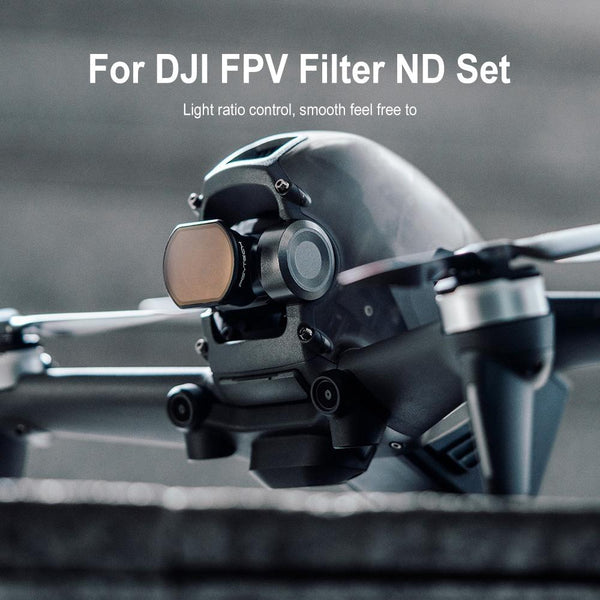 3 Piece Drone Lens Filter Set For Dji Fpv Nd4 Nd8 Nd16 Camera Drone Accessories