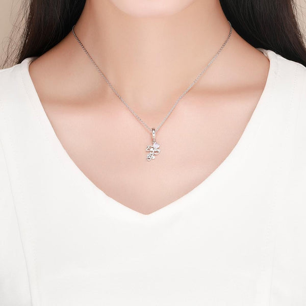 925 Sterling Silver Love Life Pendant For Diy Necklace / Bracelet Charms & Pendants