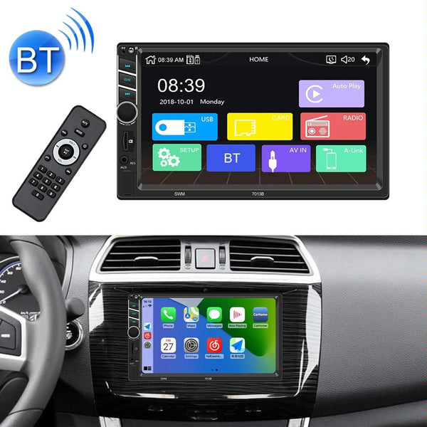 7 Inch Car Radio Receiver Mp5 Player Fm & Bluetooth Tf Card Phone Link Wired Carplay Other Car Audio
