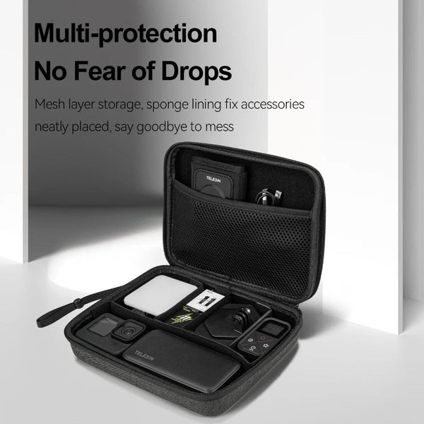 Universal Sports Camera Storage Bag Medium Size For Audio And Video Equipment Camera Cases Bags & Covers