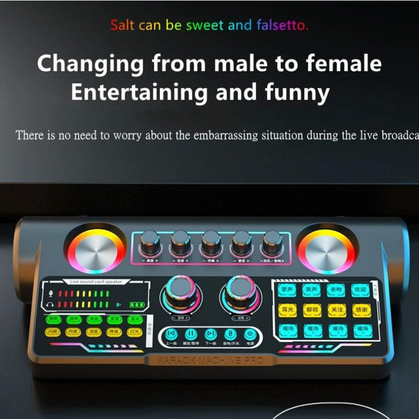 Versatile Bluetooth Sound Card For Singing And Recording Sound Cards (External)
