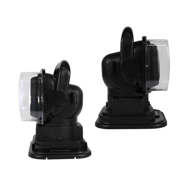 60W Dc 12 24V 400Lm Car 200M Wireless Remote Control 360 Degree Adjustable Led Search High Bay Lights / Spotlights Led Car Lights