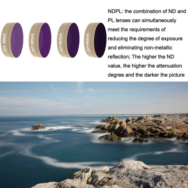 Lg Nd64 / Pl Filter For Dji Action Camera Camera Drone Accessories