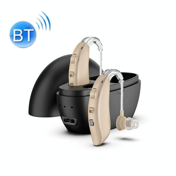 Rechargeable Hearing Aid Amplifier With Charging Pod Skin / Black Other Health Care
