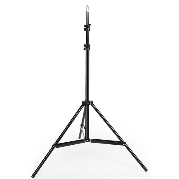 Professional Aluminum Lighting Stand For Studio Flash Adjustable Height Black Light Stands & Booms