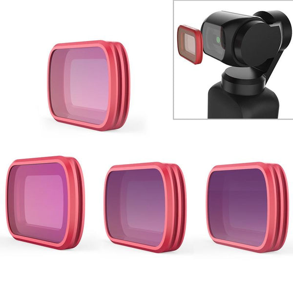 Diving Lens Filter Set For Dji Pocket Nd / Pl Camera Drone Accessories