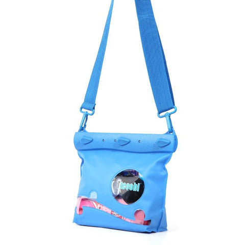 Waterproof One Shoulder Crossbody Drifting Diving Bag Medium Blue Dry Bags