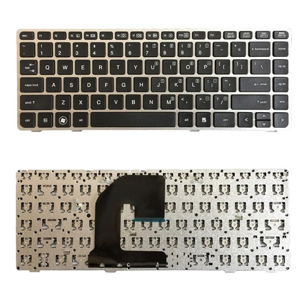 Silver Frame Us Keyboard For Hp Elitebook & Probook Keyboards & Keypads