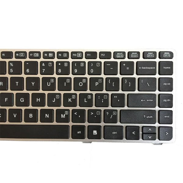 Silver Frame Us Keyboard For Hp Elitebook & Probook Keyboards & Keypads