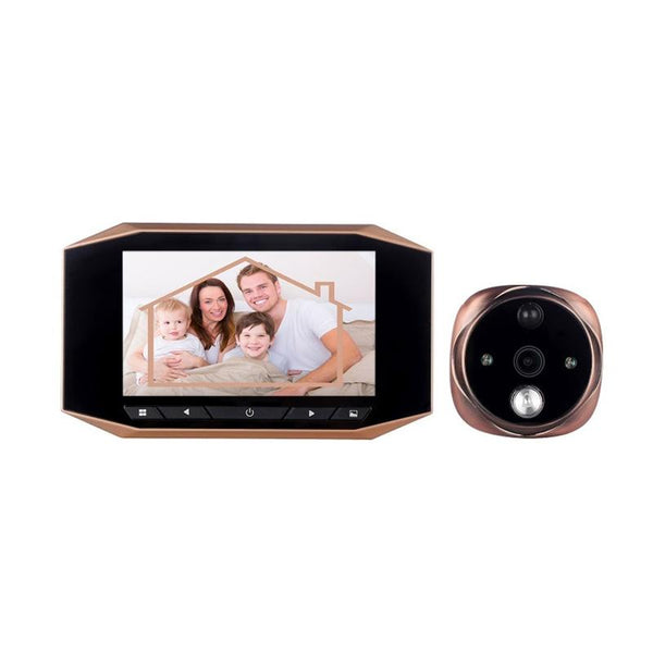 2.0Mp Video Doorbell With 3.5 Tft Screen Motion Detection & 32Gb Card Support Smart Doorbells