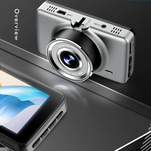 4K Dual Record Driving Recorder With Wifi And Night Vision Video In Dash Units W/O Gps