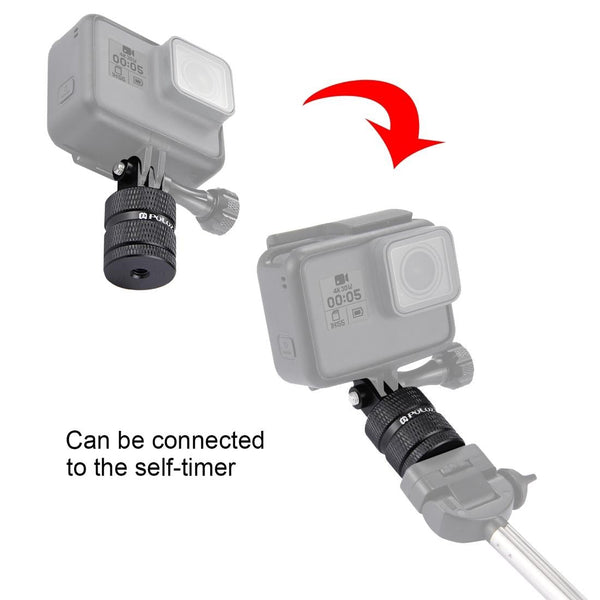 Universal Tripod Mount Adapter For Action Cameras Compatible With Gopro Insta360 Dji And More Tripod Mount Accessories