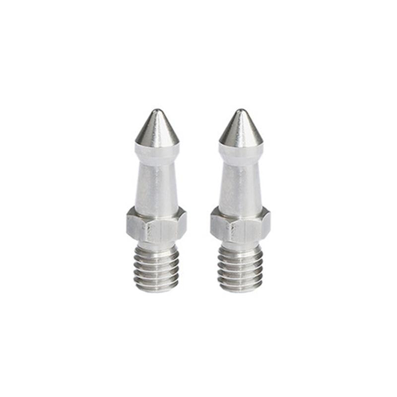 2 Pieces Stainless Steel M8 Feet Screws For Slr Tripod Audio And Video Accessories Cables & Adapters