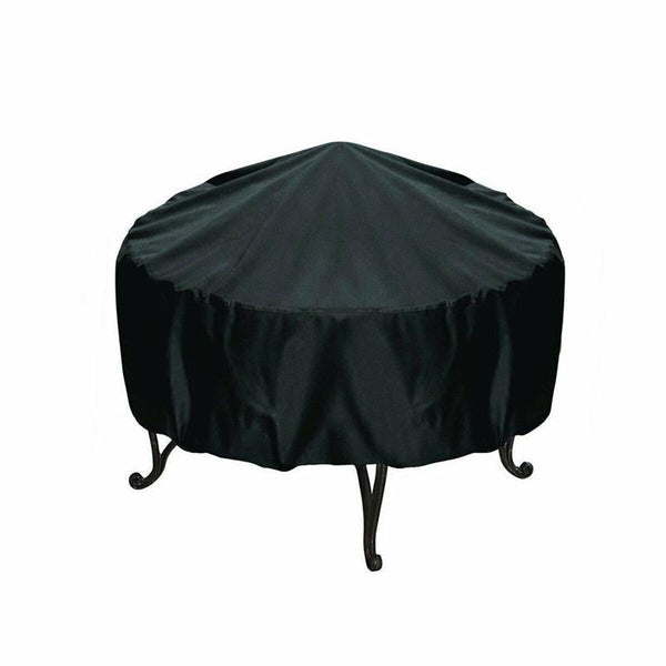 Round Table Cover For Outdoor Garden Grill Rainproof Dustproof Anti Ultraviolet 41X70cm Outdoor Furniture Covers