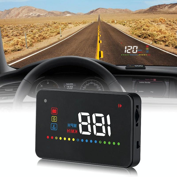 3.5 Inch Vehicle Head Up Display Car Speed Engine Revs Water Temp Voltage Speedometers