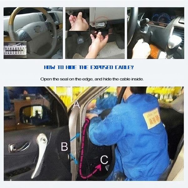 3.5 Inch Vehicle Head Up Display Car Speed Engine Revs Water Temp Voltage Speedometers