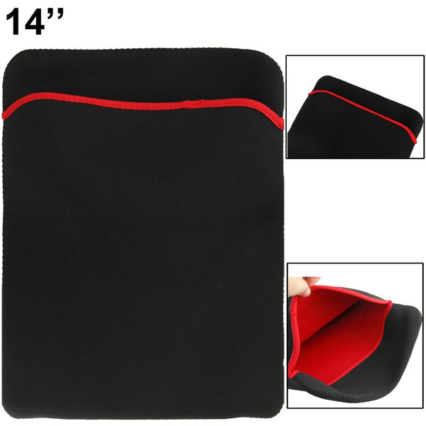 14 Inch Black Laptop Soft Sleeve Case Bag Laptop Cases & Bags