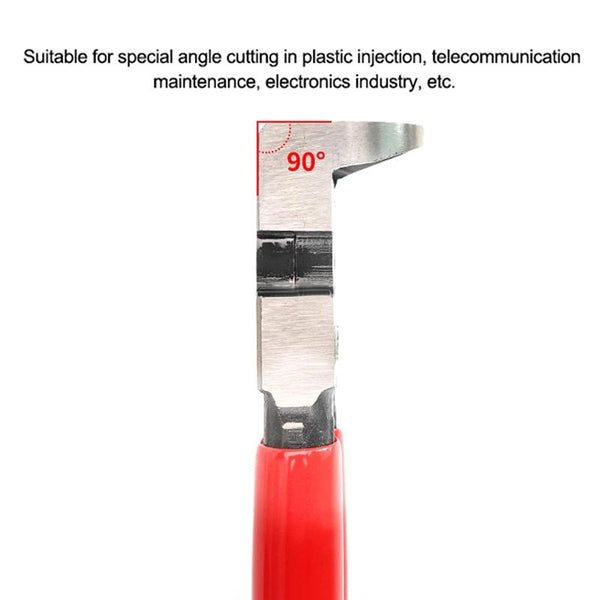 90 Degree Right Angle Diagonal Pliers Compact Versatile For Audio Video Repairs Other Hand Tools