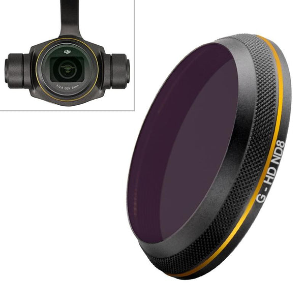 Parallel Deals Gold Edge Hd Lens Filter For Dji Inspire 2 / X4s Drone Filters