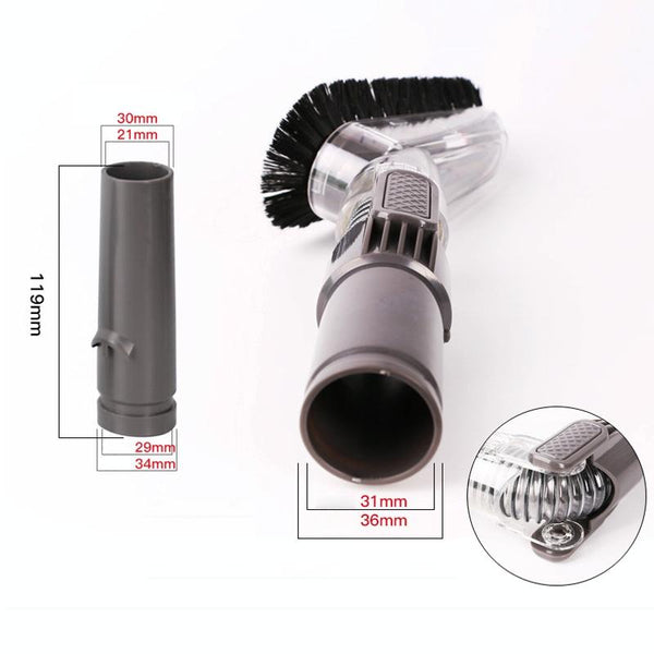 Transparent Brush Head For Dyson Vacuum Cleaner Household Accessory Vacuum Cleaner Parts