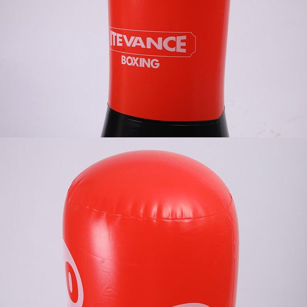 1.55M Vertical Inflatable Punching Bag For Kids Pvc Tumbler Boxing Column Punching Bags