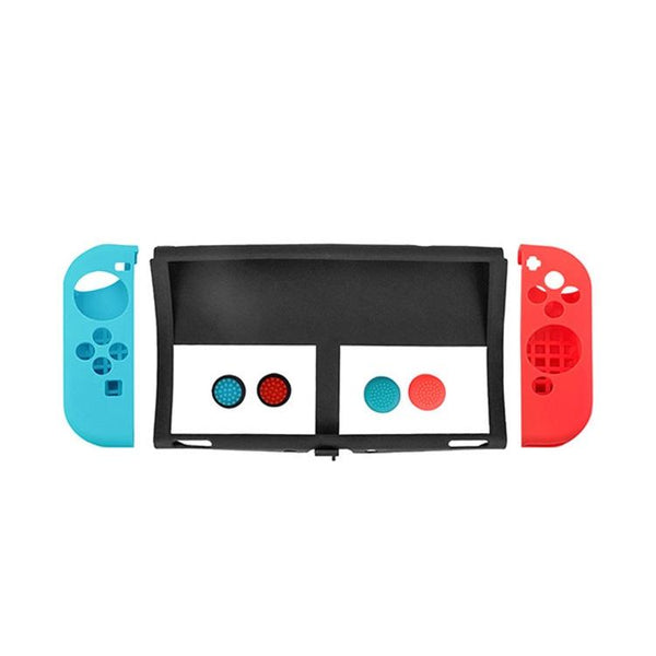 7 Piece Silicone Case Set For Nintendo Switch Oled Other Video Game Accessories