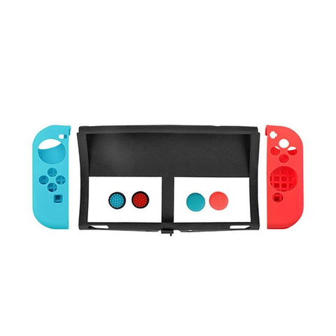 7 Piece Silicone Case Set For Nintendo Switch Oled Other Video Game Accessories