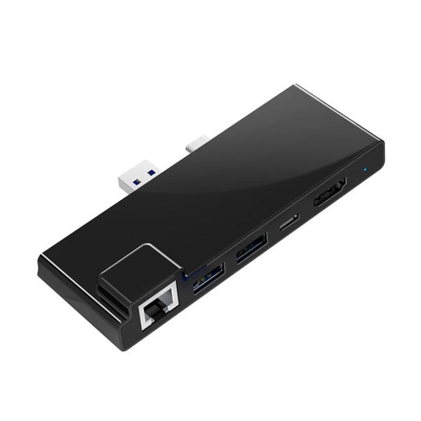 Multi Port Hub Adapter Rj45 Hdmi Usb 3.0 Type C X 2 Usb Cables Hubs & Adapters