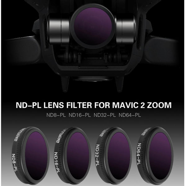 Nd Lens Filter Set For Dji Mavic 2 Zoom 2 64 Pl Camera Drone Accessories