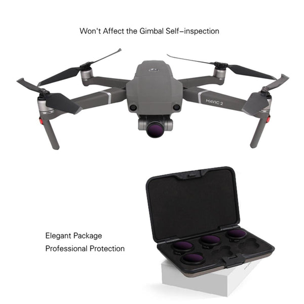 Nd Lens Filter Set For Dji Mavic 2 Zoom 2 64 Pl Camera Drone Accessories