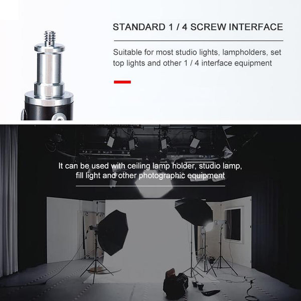 1.9 Metre Studio Light Tripod Oubao For Photography And Video Use Light Stands & Booms