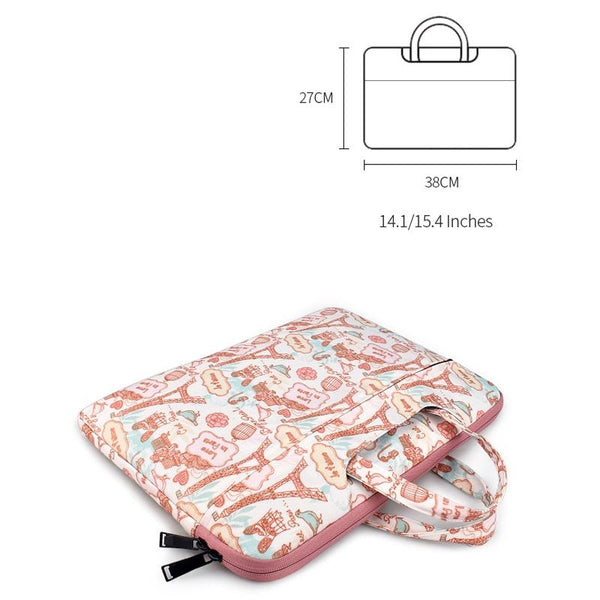 Waterproof Canvas Laptop Handbag Fits 14.1 Inch Laptop Cases & Bags