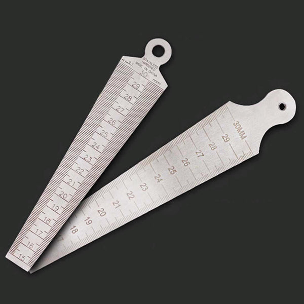 Stainless Steel Taper Gauge For Measuring Wedge Gaps 15 30Mm Other Test & Measurement