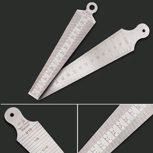 Stainless Steel Taper Gauge For Measuring Wedge Gaps 15 30Mm Other Test & Measurement