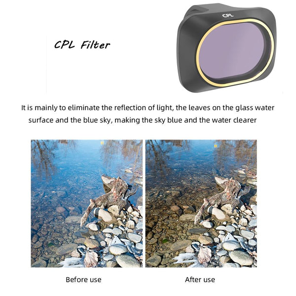3 In 1 Lens Filter For Dji Mavic Mini Drone Camera Drone Accessories