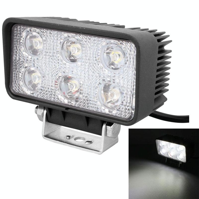 18W 1260 1350Lm Epistar Led White 30 Degree Spot Beam Car Light Waterproof Ip67 Dc 10 30V Led Car Lights
