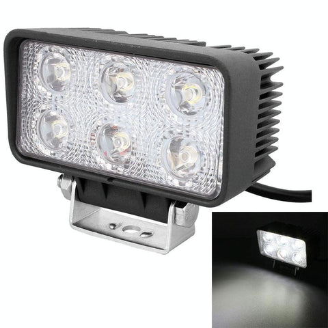18W 1260 1350Lm Epistar Led White 30 Degree Spot Beam Car Light Waterproof Ip67 Dc 10 30V Led Car Lights