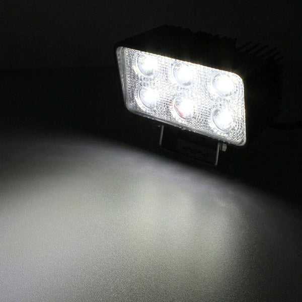 18W 1260 1350Lm Epistar Led White 30 Degree Spot Beam Car Light Waterproof Ip67 Dc 10 30V Led Car Lights