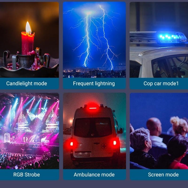 12 Effects Rgb Pocket Fill Light With 0.96 Tft Screen For M1se Photography Other Lighting & Studio